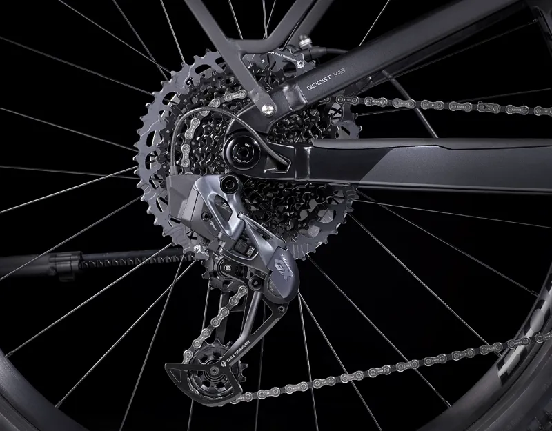 Trek Powerfly FS9 Equipped Gen 3 Electric Mountain Bike 2023 in Satin Lithium Grey-4